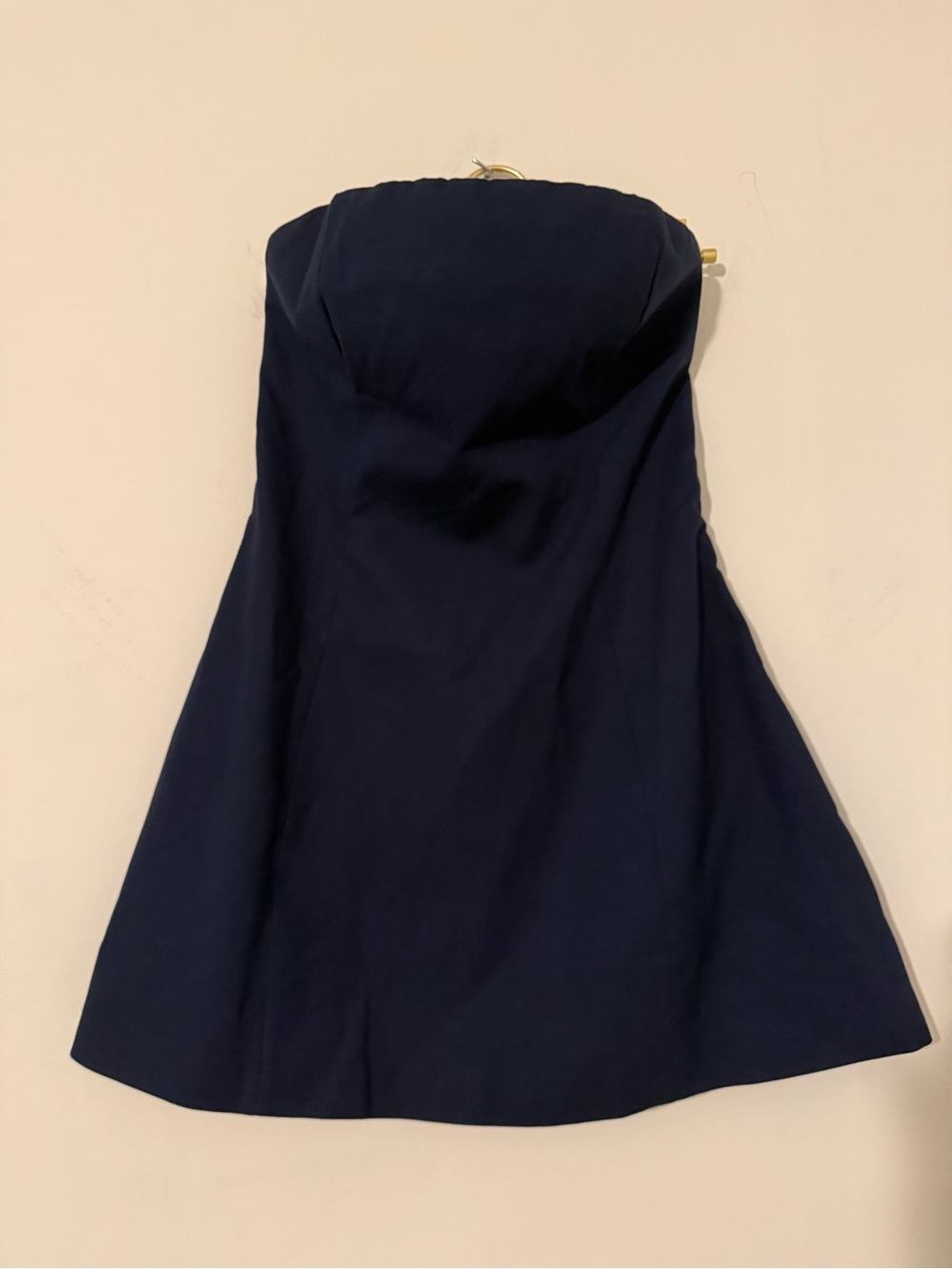 Altar'd State Strapless Navy A-Line Dress